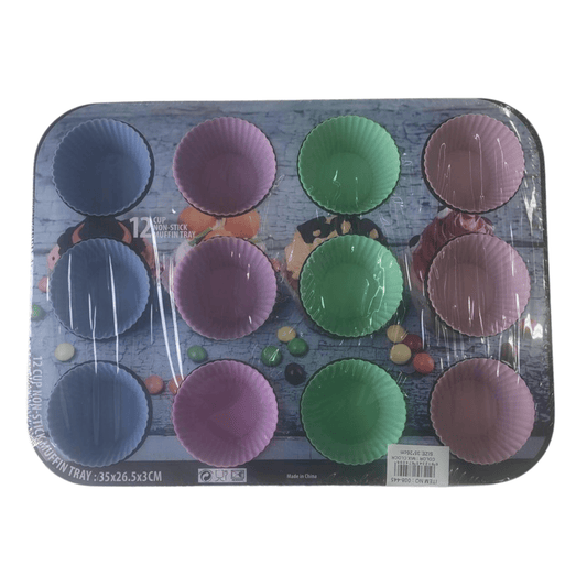 12pcs Muffin Tray L008445