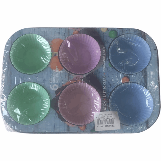 6pcs Muffin Tray w14