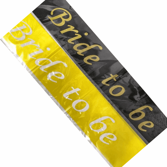 bride to be sash