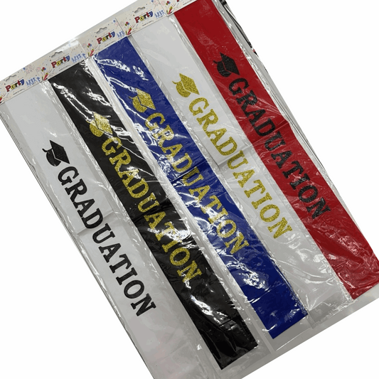 Graduation with Glitter Sash