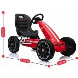 Abarth pedal go kart