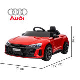 Audi E Tron kids ride on car