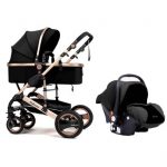 Belecoo Q3 Luxury Pram/Stroller With Car Seat