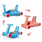 3-in-1 Toddlers Rocker Walker And Tackle