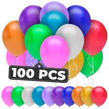 Balloons 100pc Assorted Colors