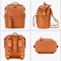 3Pce Vegan Leather Diaper Bag