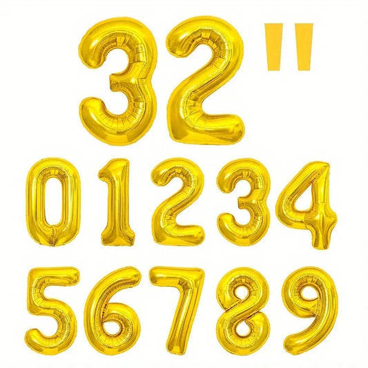 32" Number Balloon's