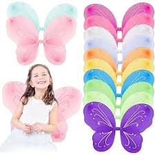 3 pcs Girls Butterfly Wings