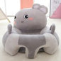 Baby plush support seat cushion